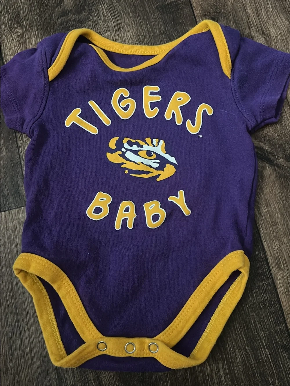 LSU Baby One-Piece Bodysuit